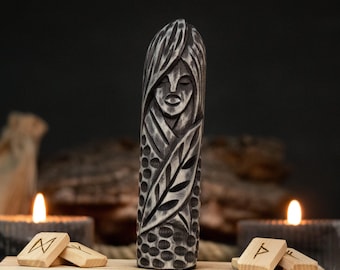 Eir Norse Goddess Statue for Altar Decor, Healing Pagan Shelf Figurine, Mythology Gift for Home