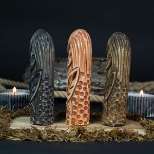 Norse Goddess Eir Figurine – Goddess of Healing, Viking Statue for Altar Decor & Asatru Pagan Display, Scandinavian Totem, Gift for Her image 9