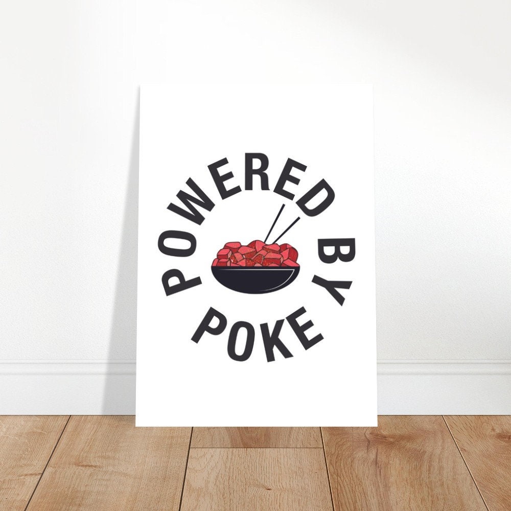 Poke Life,  Poke Lover, Poke print , Hawaii, Poke Gift, Hawaiian Gift, Hawaiian Poke, poke bowl, Aloha, Hawaiian poster ono grindz
