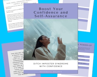 Boost Your Self-Confidence and Self-Assurance Workbook
