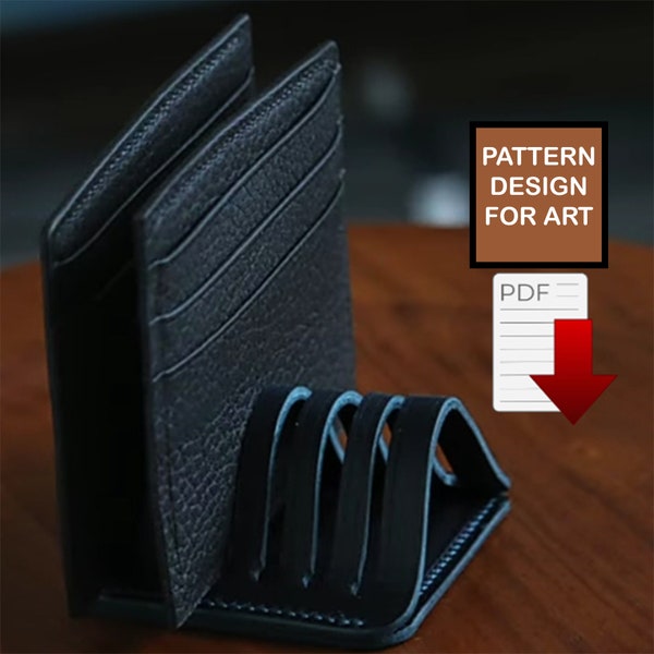 Leather Multi Stand  PDF Pattern | Leather Template | Diy Leather Small Goods | Leather Accessory Pattern | Leather Pattern
