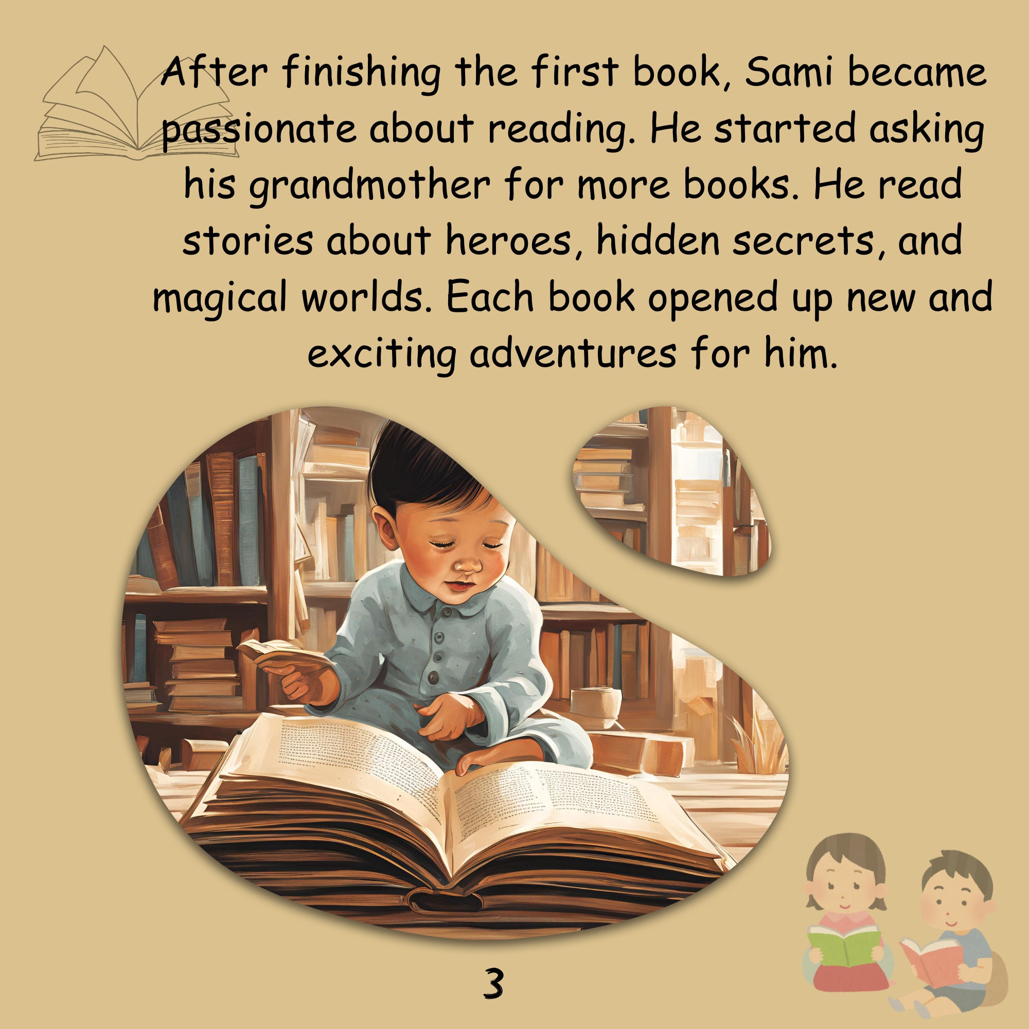 Kids Storybook PDF, Children's Book Download, Story for Kids, Children