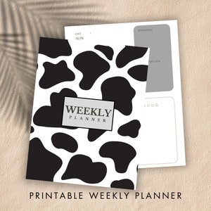 Printable Weekly Planner Digital Download Planner Printable Planner Weekly Planner