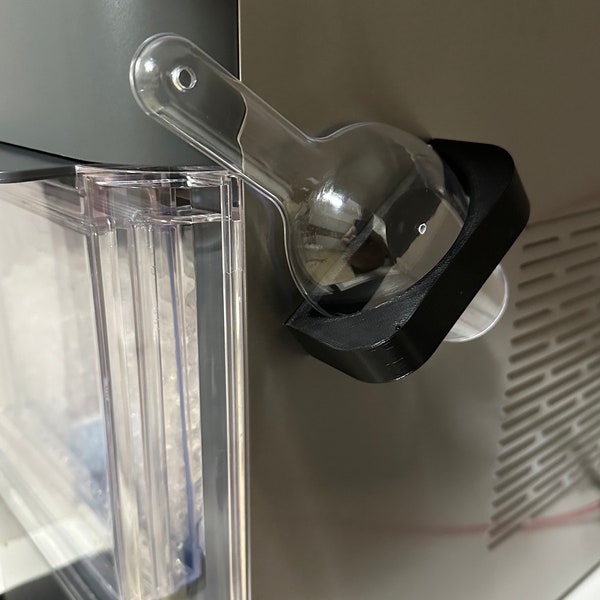 GE Opal ice maker 1.0 & 2.0 magnetic ice scoop holder Black fits both models