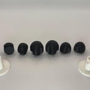 Black Speed/Lock Knobs for KitchenAid Stand Mixer three set different sizes includes tool holders