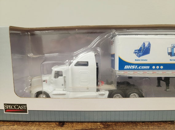 TRUCKS N STUFF 1:87 Kenworth T680 Avec 53 FT Trailer En Céladon EUR 30 - Foto 9