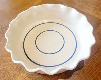 Clay Pen Pottery 10&quot; Pie Baker