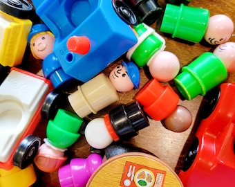 PICK YOUR OWN! Vintage Fisher Price Little People and Vehicles