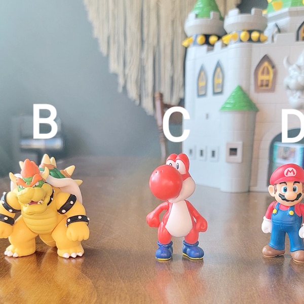 You Pick! Super Mario Bros Characters! All in excellent condition