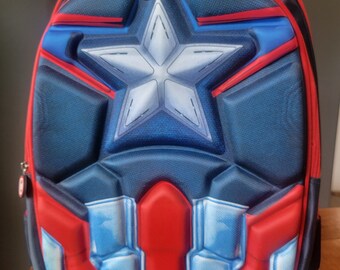 Captain America School Backpack for Kids