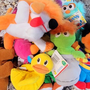 Pick Your Own, Retired 1997 TYCO Sesame Street Bean Bag Plushies