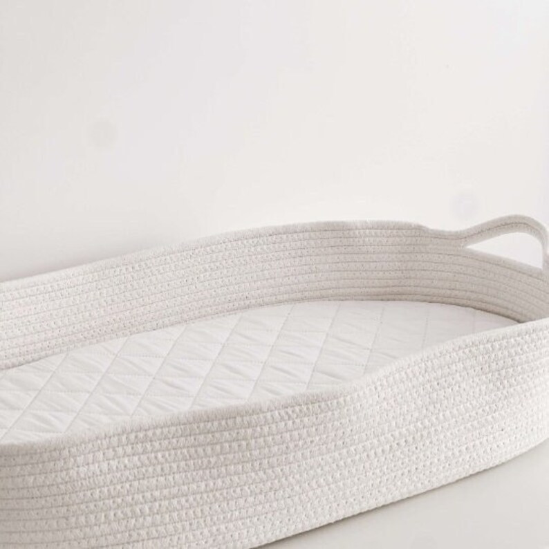 Couffin bébé avec matelas 100% coton - Vue 2/3 matelas