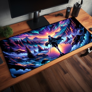 Manga Journey Gaming Mousepad - High Quality XXL Mouse pad - Printed Gaming Mousepad - Keyboard Mouse mat - Computer Desk pad