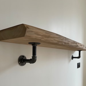 Solidny i elegancki zestaw wsporników półek żeliwnych w stylu industrialnym, metalowy wspornik ścienny z żeliwa w stylu vintage,