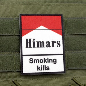 Himars funny hook and loop morale patch