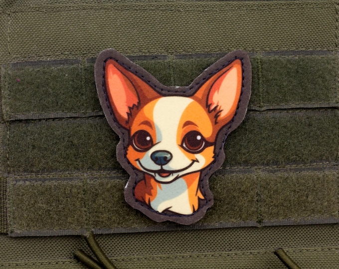 Chihuahua Patch – Cartoon Style