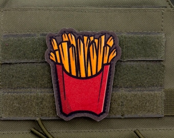 Fries Patch – Funny Food Morale Patch for Tactical Gear