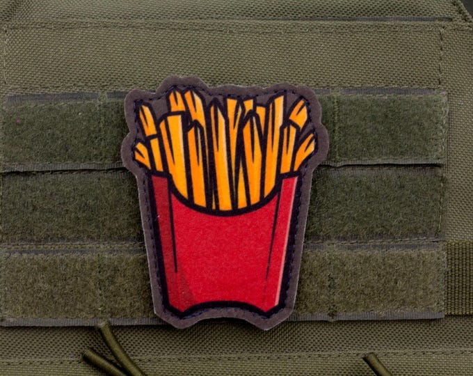 Fries Patch – Funny Food Morale Patch for Tactical Gear