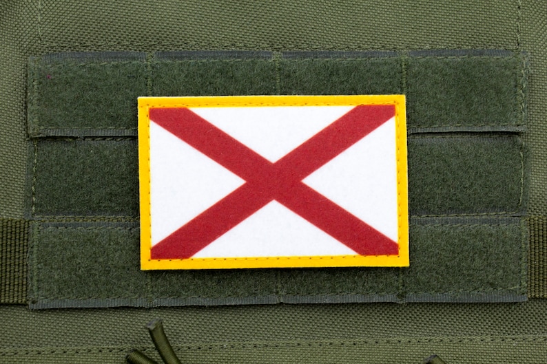 Toppa Ricamata Con Bandiera Dell'Alabama - Italia - Foto 12