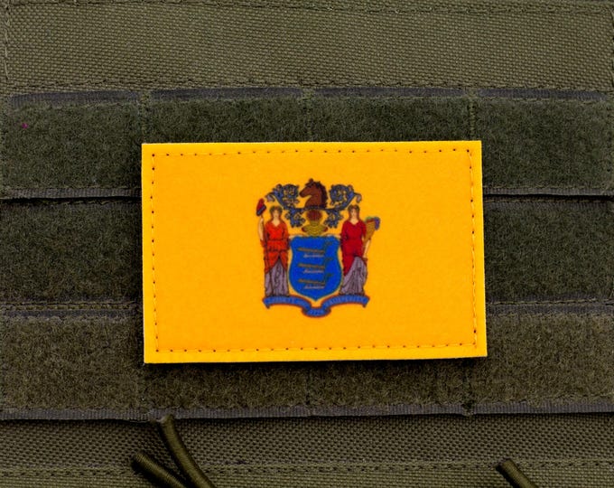 New Jersey State Flag Patch