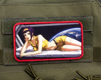 Space Bounty Girl Patch – Retro Anime Morale Patch