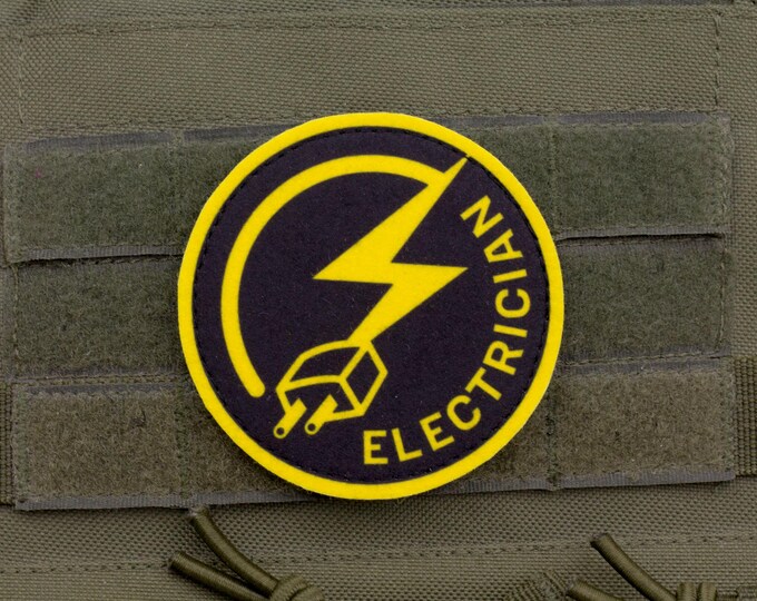 Electrician Emblem Patch