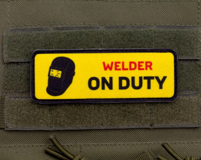 WELDER — ON DUTY Patch