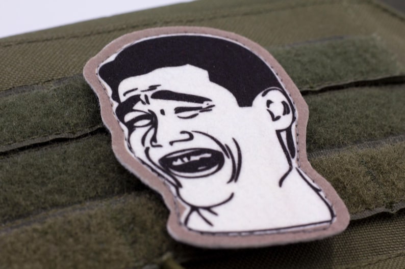 Yao Ming Meme Patch: Sublimated Felt, Hook and Loop - 2.4" X 3.5" - Etsy