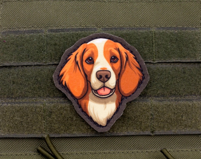 Brittany Patch – Cartoon Style
