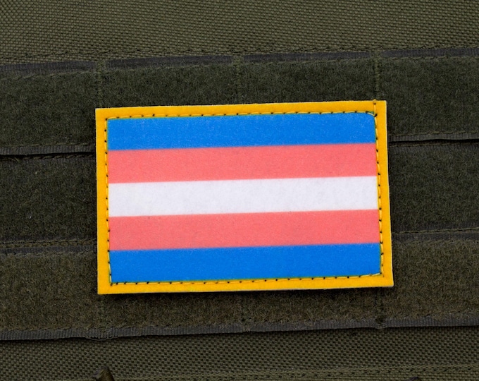 Transgender Pride Flag Felt Patch