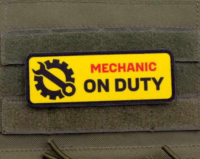 MECHANIC — ON DUTY Patch