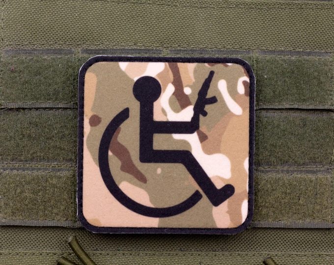 Disabled Veteran Camo Patch
