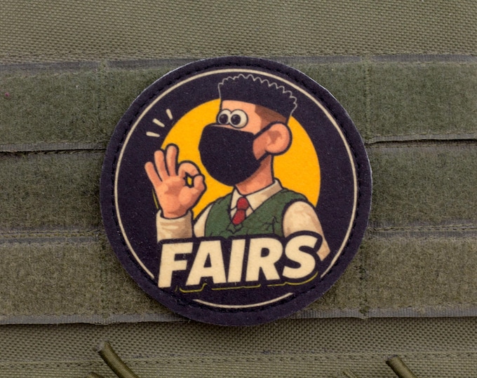 Fairs – Meme Reaction Patch with Hook and Loop