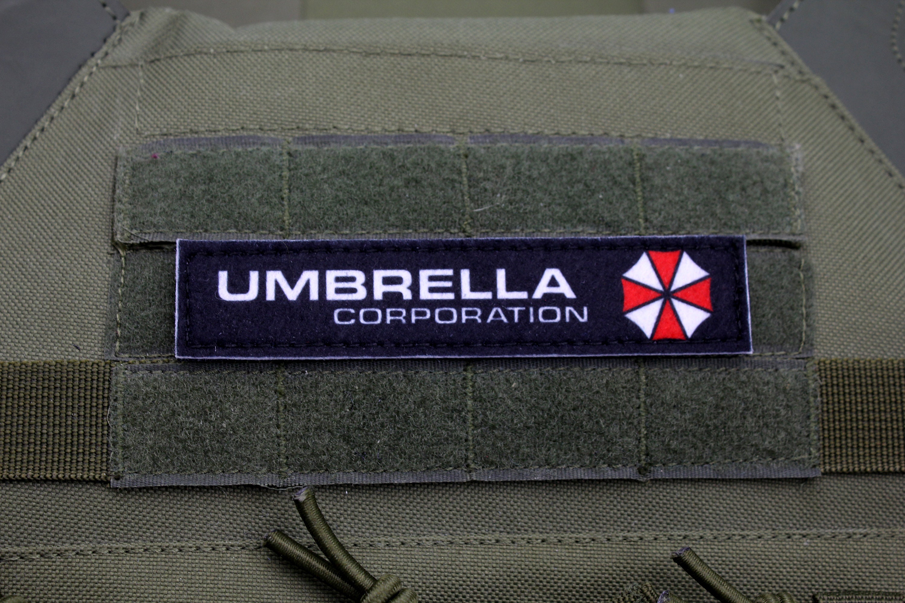 Patch Brodé Umbrella Corporation Resident Evil - Fermeture Velcro Crochet, Idéal Pour Sacs, équipements Tactiles Et Fans
