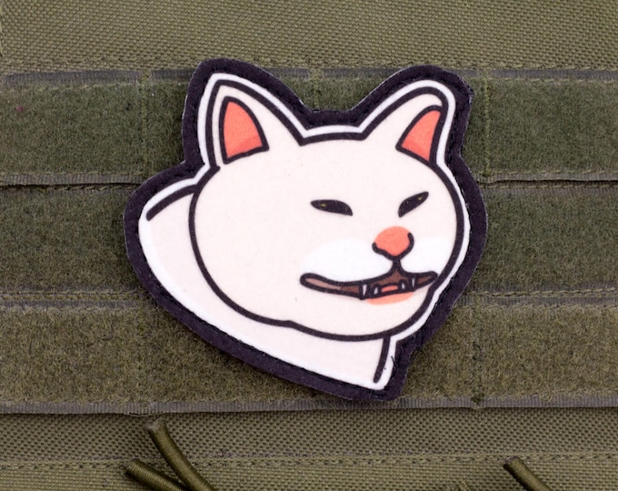 Smiling Cat Meme Patch