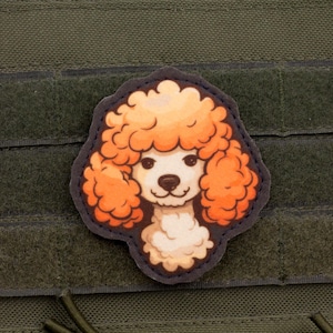 Poodle Patch – Cartoon Style