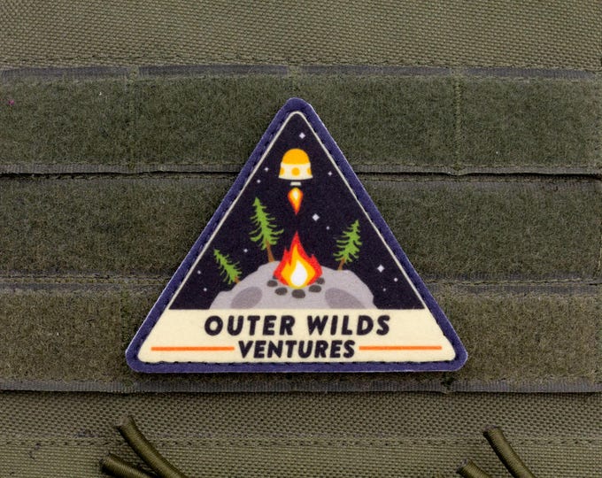 Space Exploration Triangle Patch – Outer Worlds Adventure Style