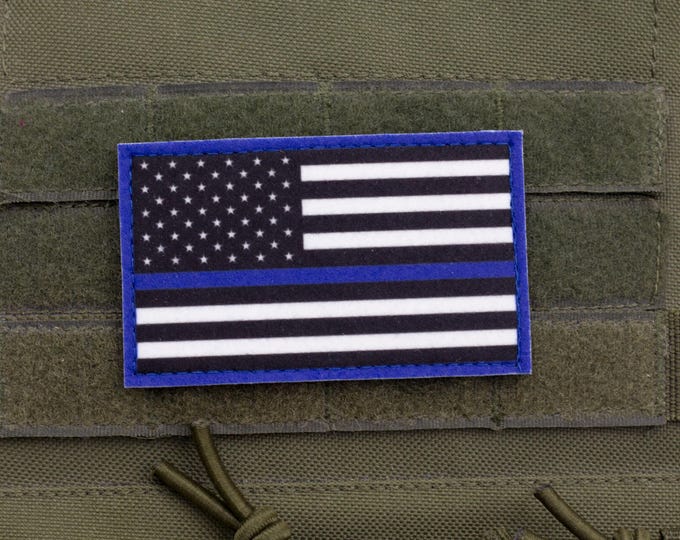 Thin Blue Line Flag Morale Patch