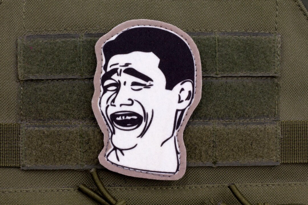 Yao Ming Meme Patch: Sublimated Felt, Hook and Loop - 2.4" X 3.5" - Etsy