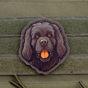 Newfoundland Patch – Cartoon Style