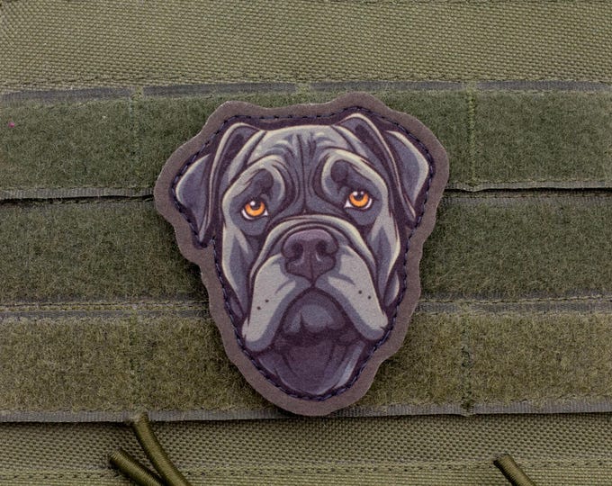 Cane Corso Patch – Cartoon Style