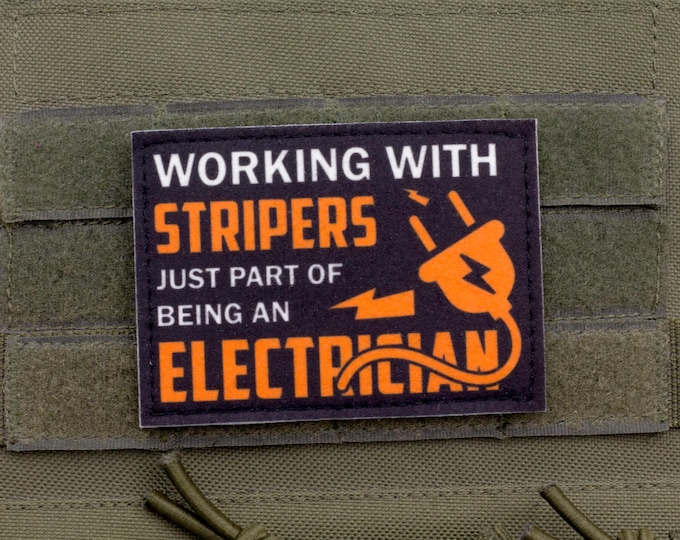 Electrician Humor Patch