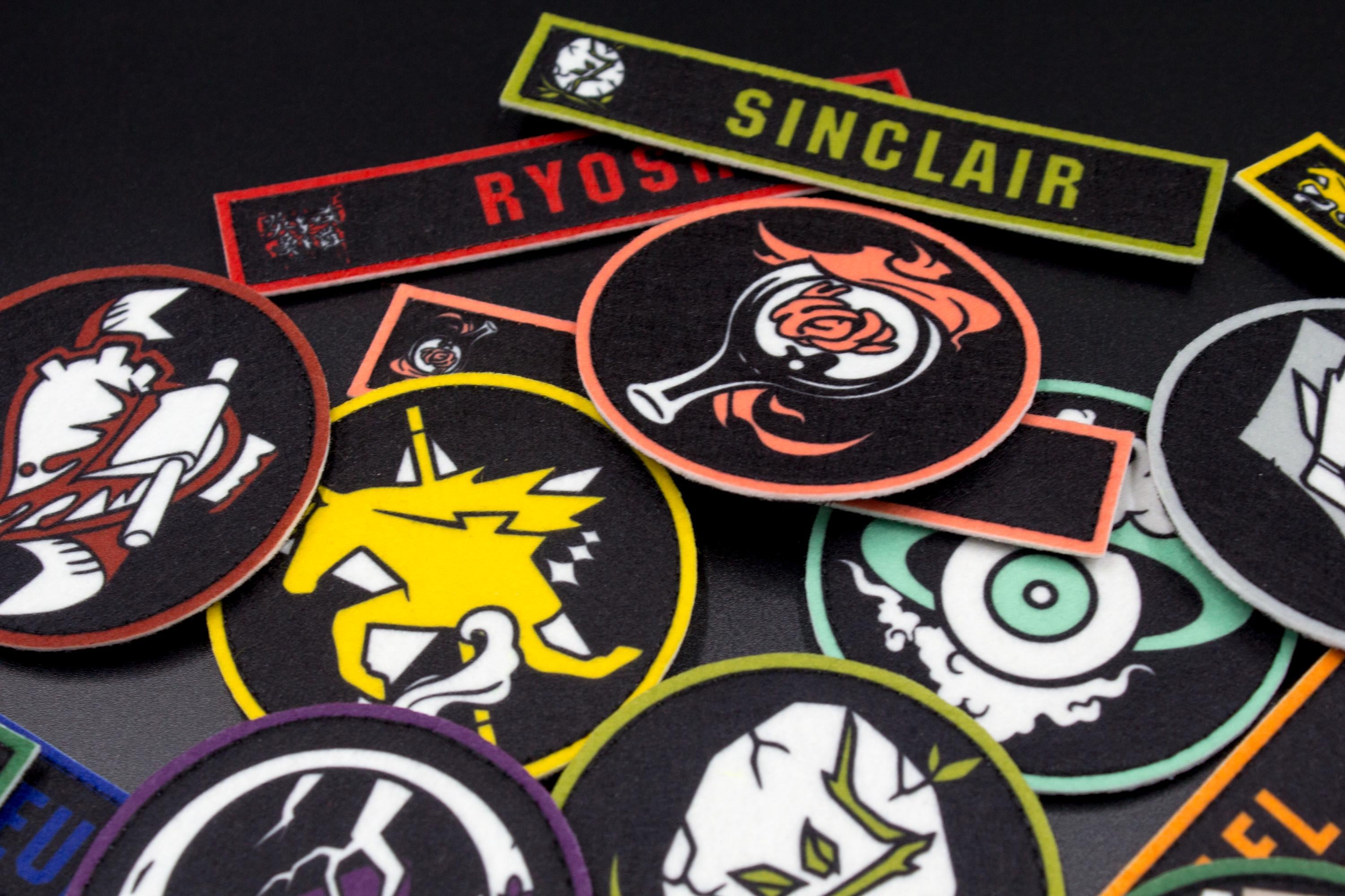 Limbus Company Hook and Loop Patches | Anime Game Inspired