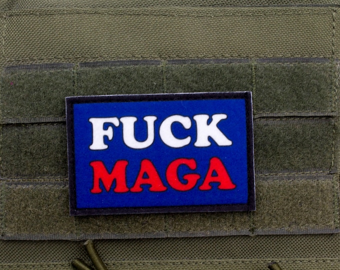 Fuck MAGA hook and loop morale patch