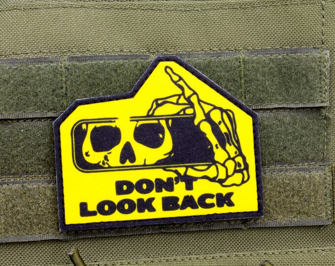 Don't Look Back Warning Patch