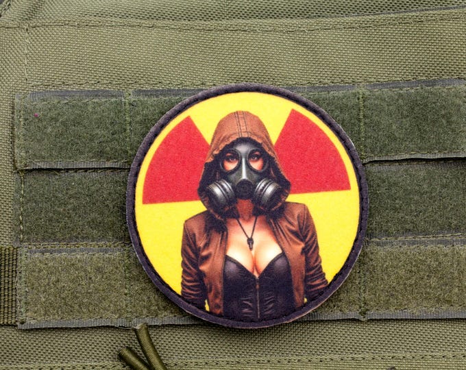 Stalker Girl Cosplay Patch: Felt Hook and Loop Morale Patch