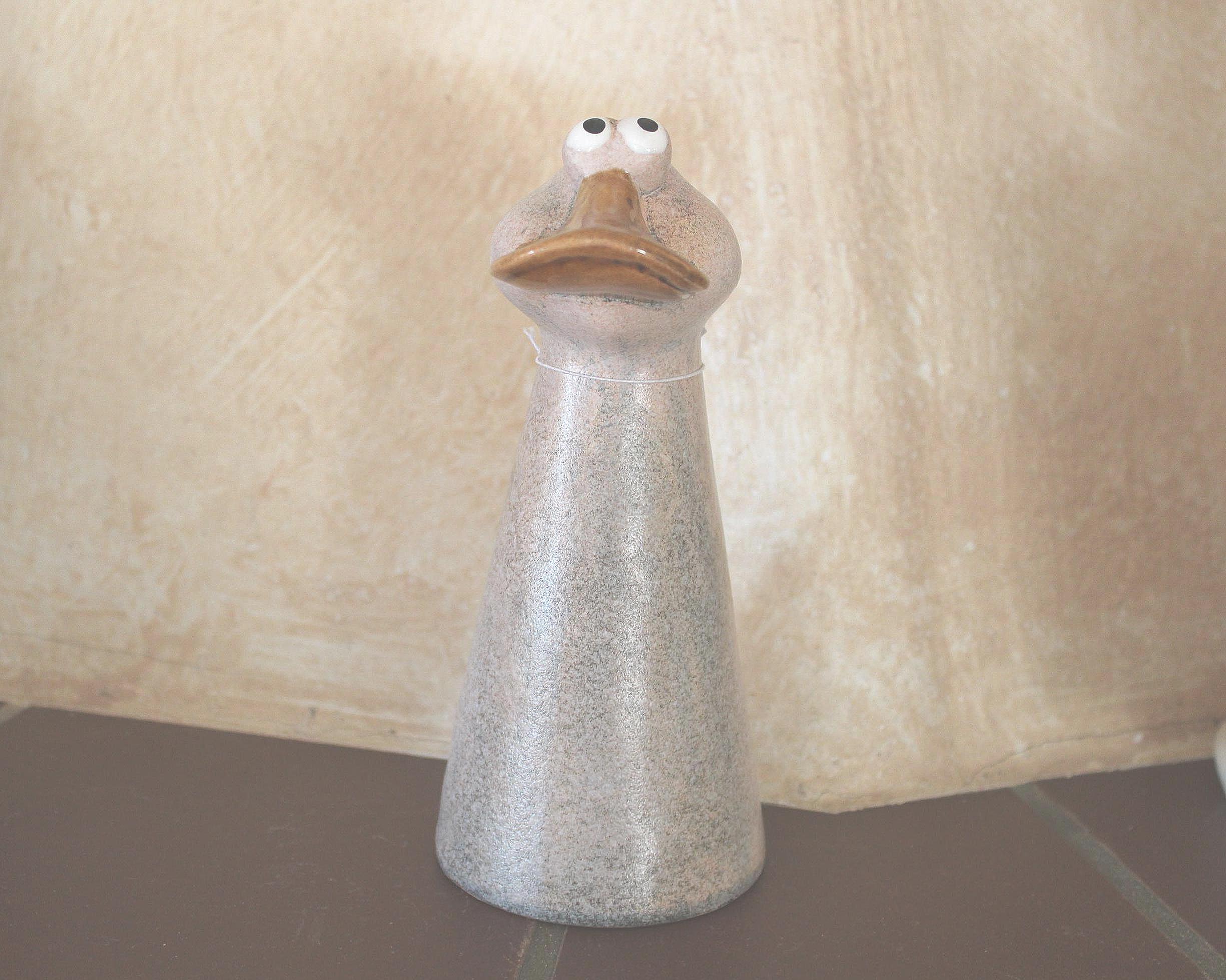 Deko Schwein Figur silber Tierfigur Hausschwein Bauernhof | D&W Collection