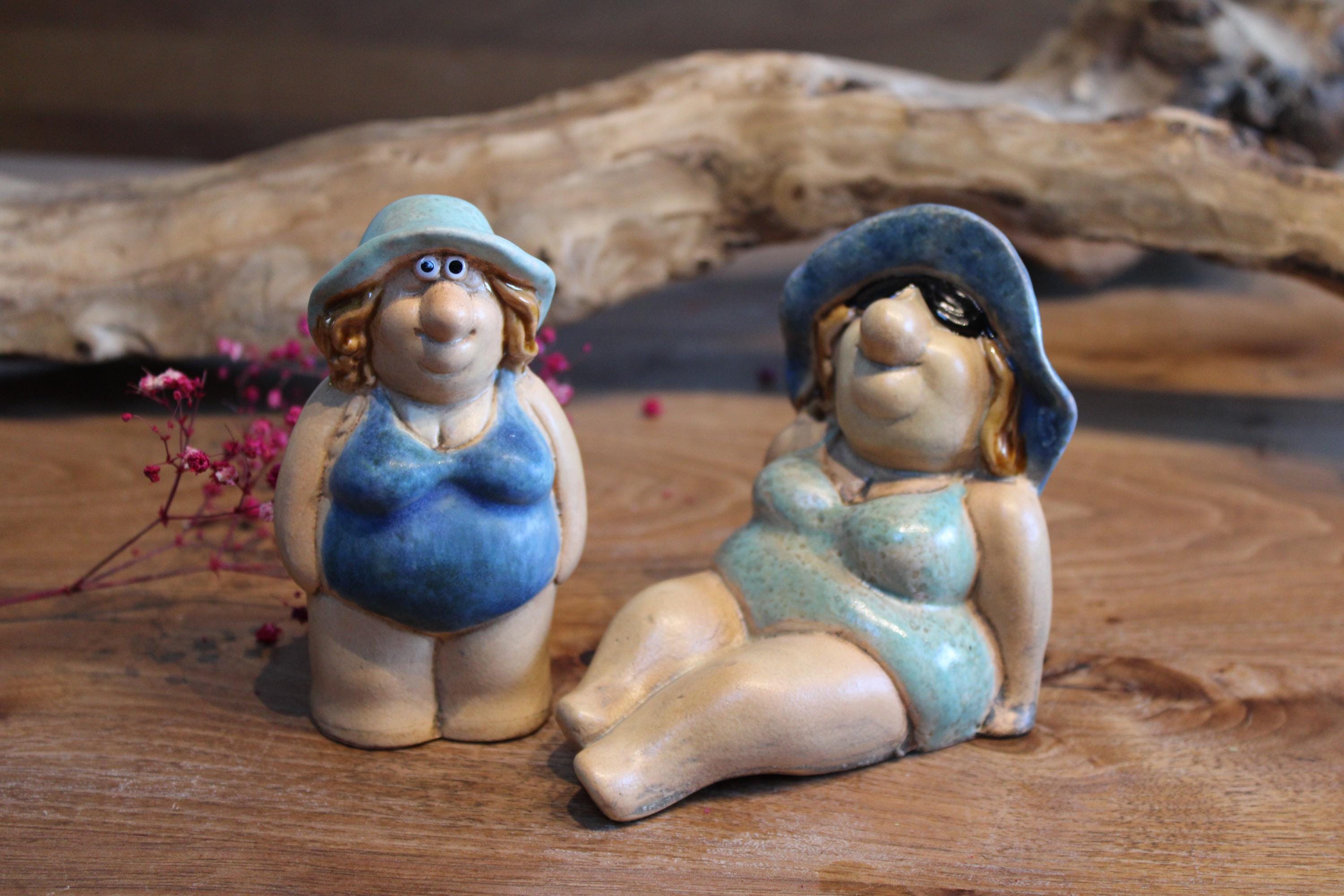 Badezimmer deko figuren