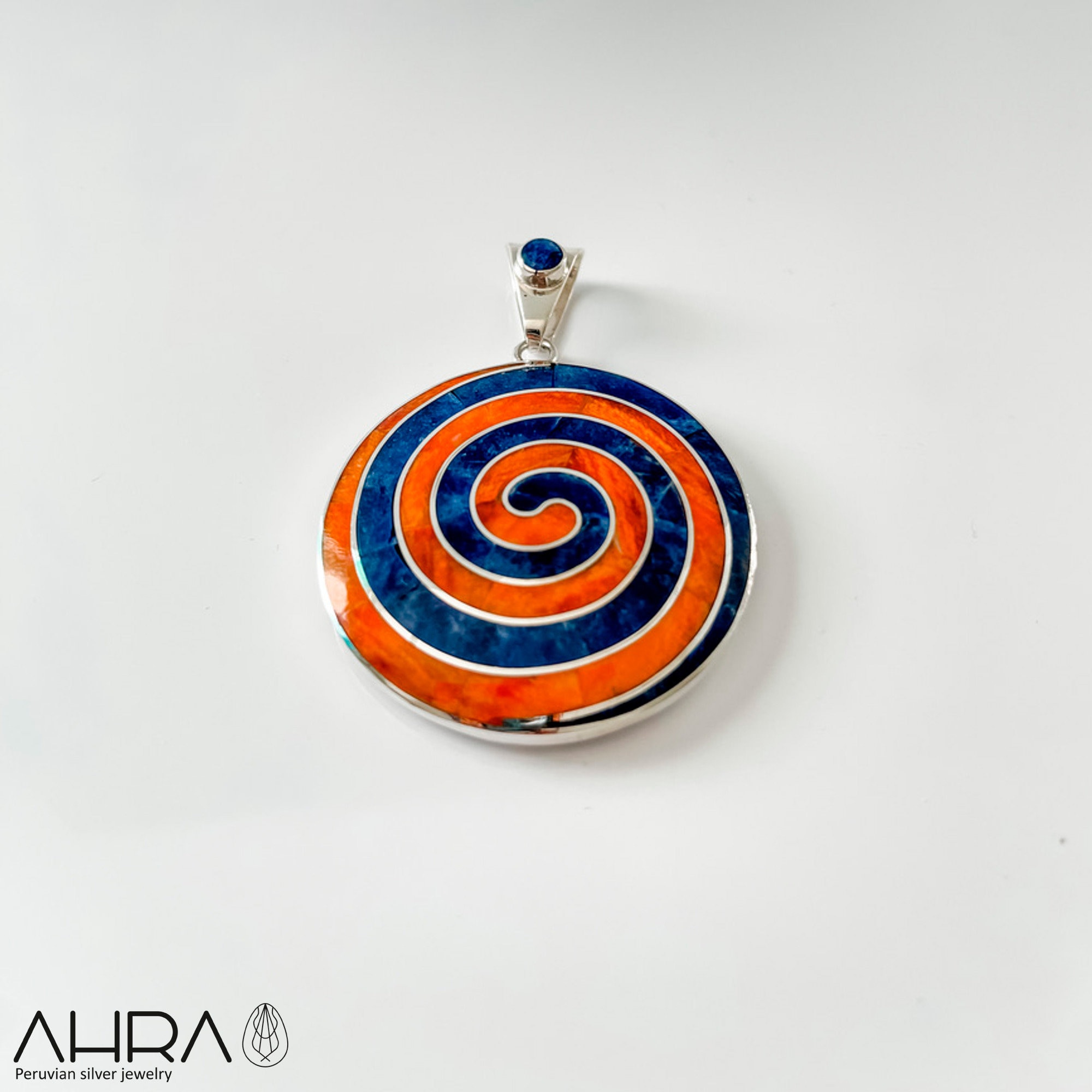 【Chakana】インカクロス シルバー ラピスラズリ ハンドメイド Chakana】インカクロス シルバー ラピスラズリ ハンドメイド Chakana