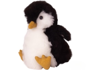 手作りベビーアルパカペンギンぬいぐるみ、ペルー産ファー - Etsy 日本